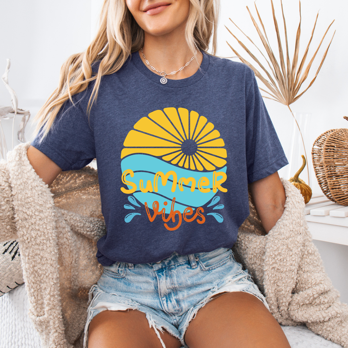 Summer Vibes Retro T-Shirt