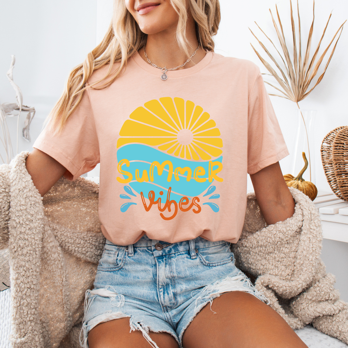 Summer Vibes Retro T-Shirt