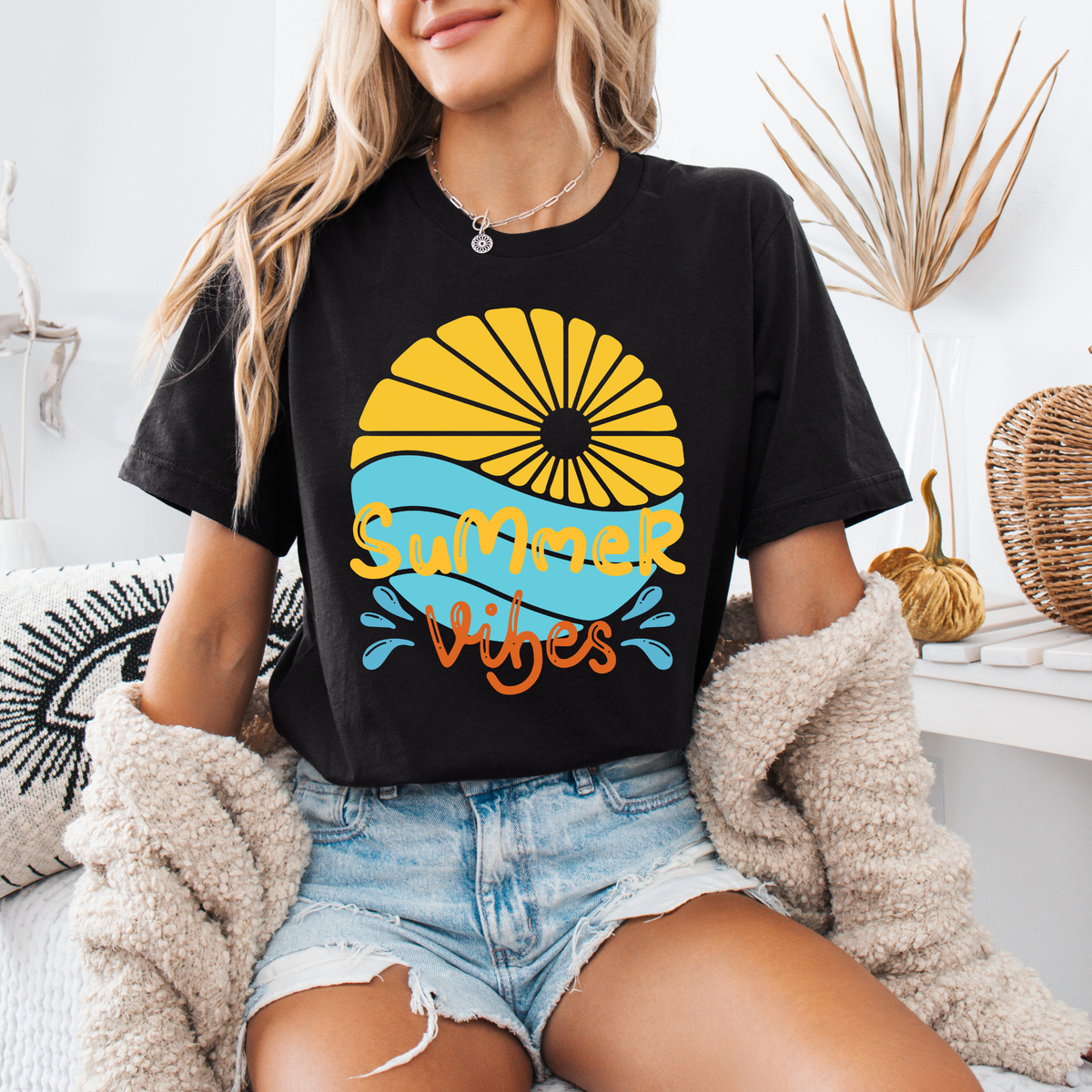 Summer Vibes Retro T-Shirt