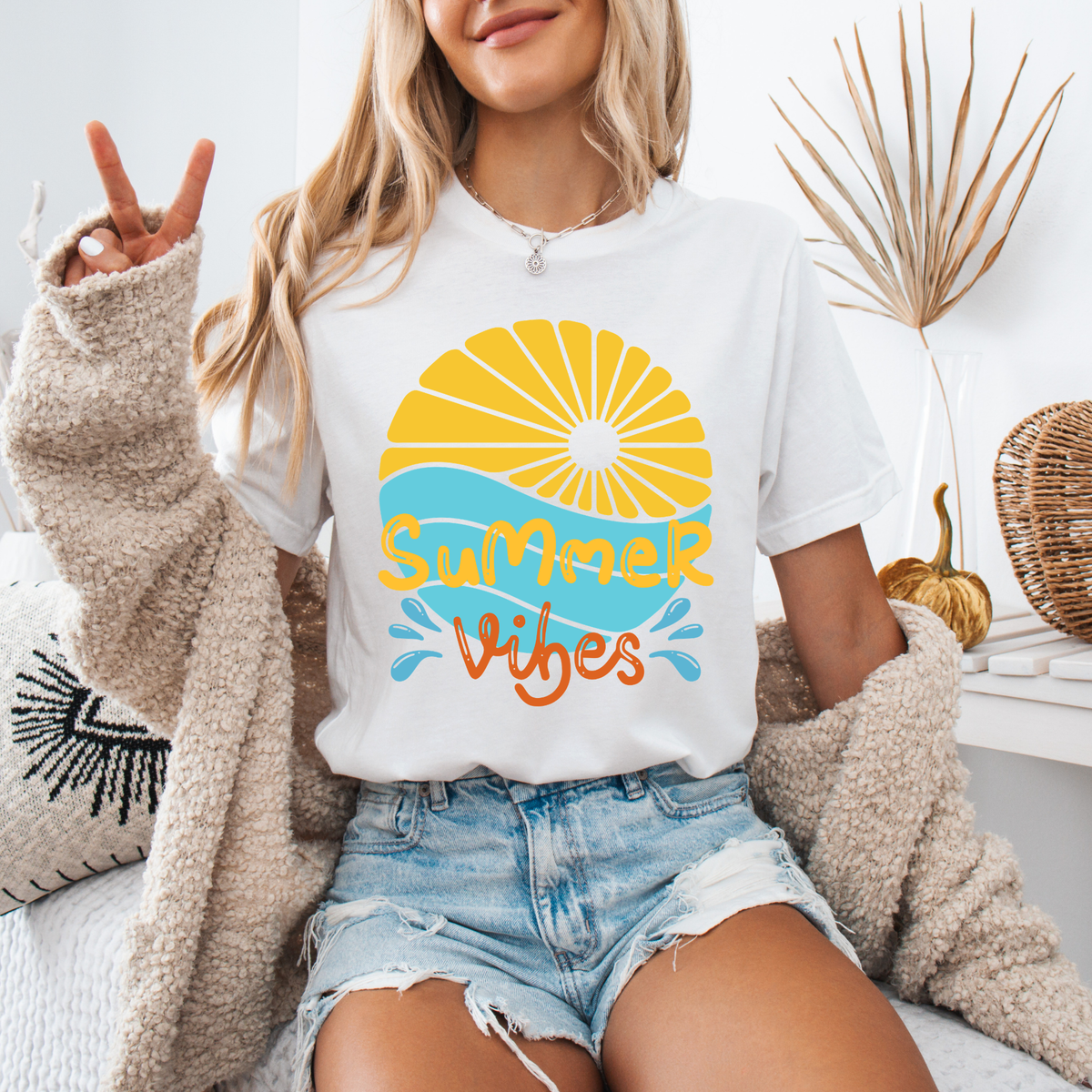 Summer Vibes Retro T-Shirt