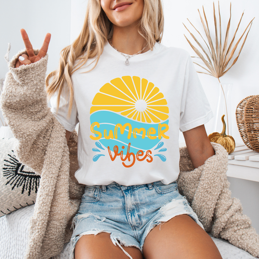Summer Vibes Retro T-Shirt