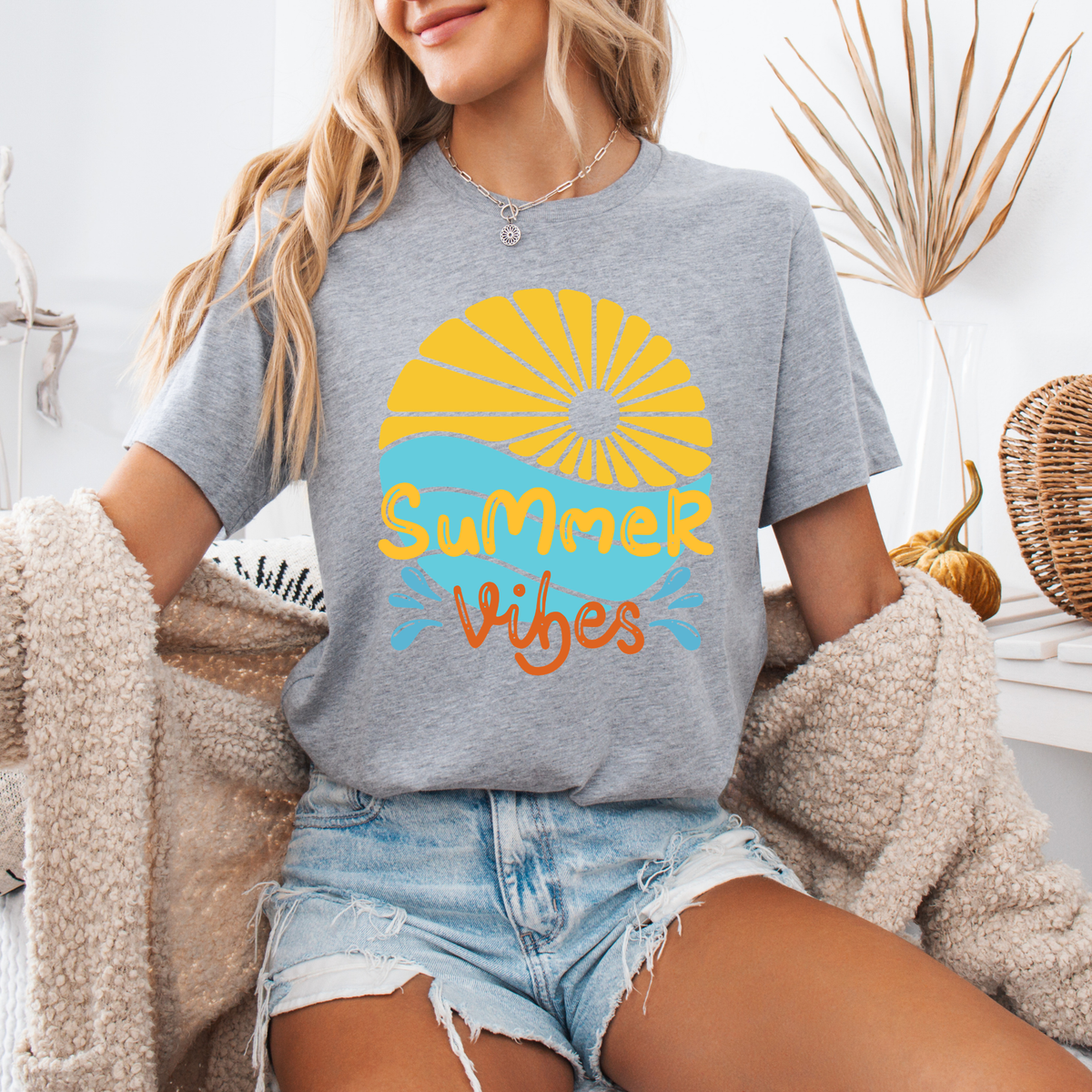 Summer Vibes Retro T-Shirt