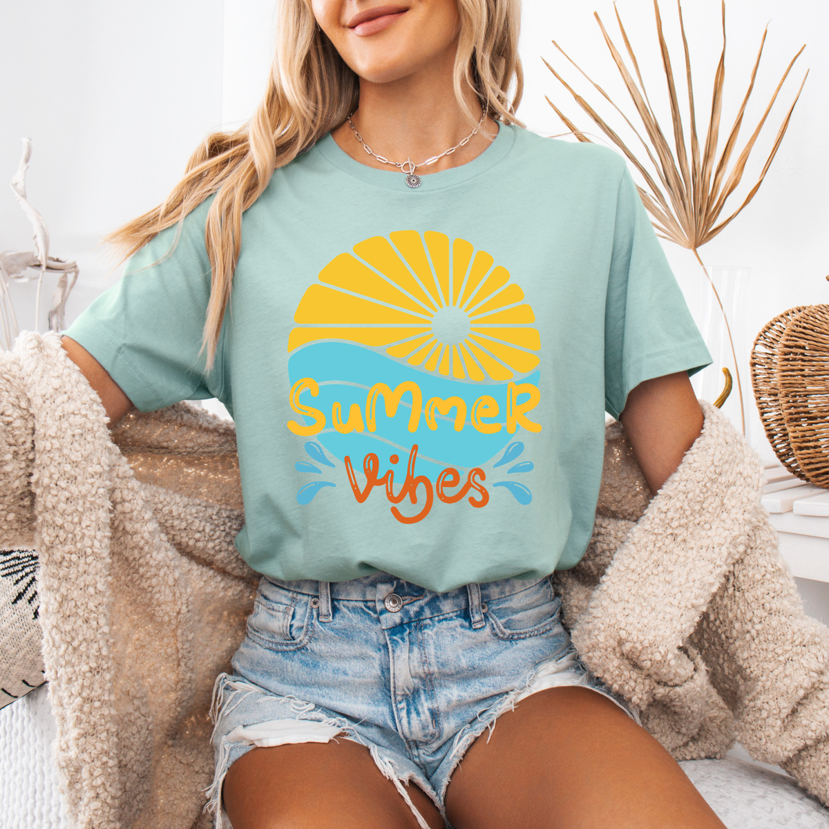 Summer Vibes Retro T-Shirt