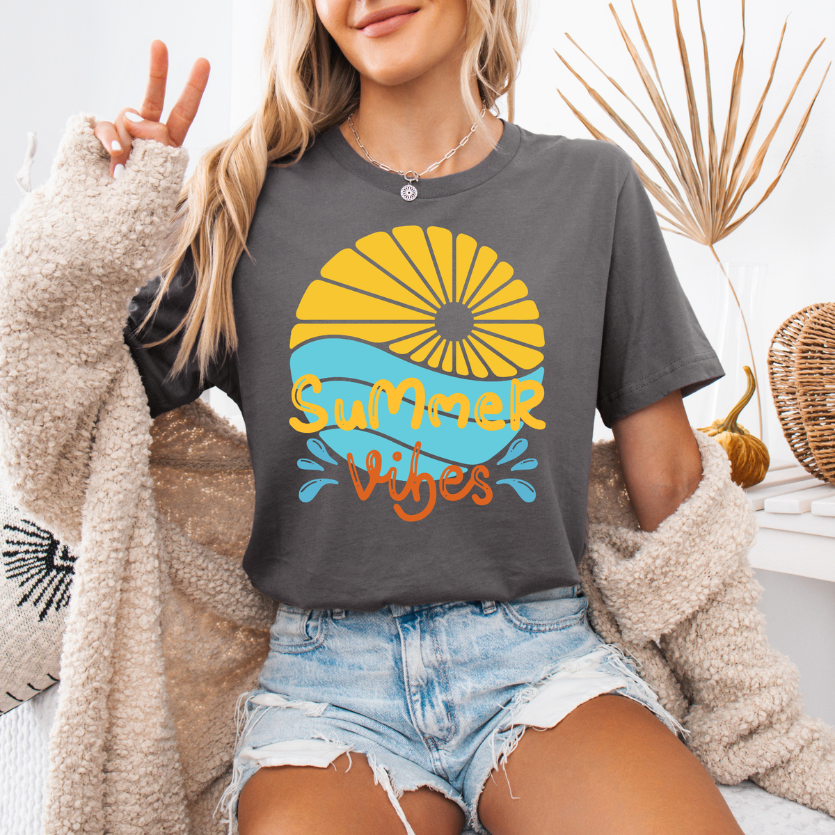 Summer Vibes Retro T-Shirt