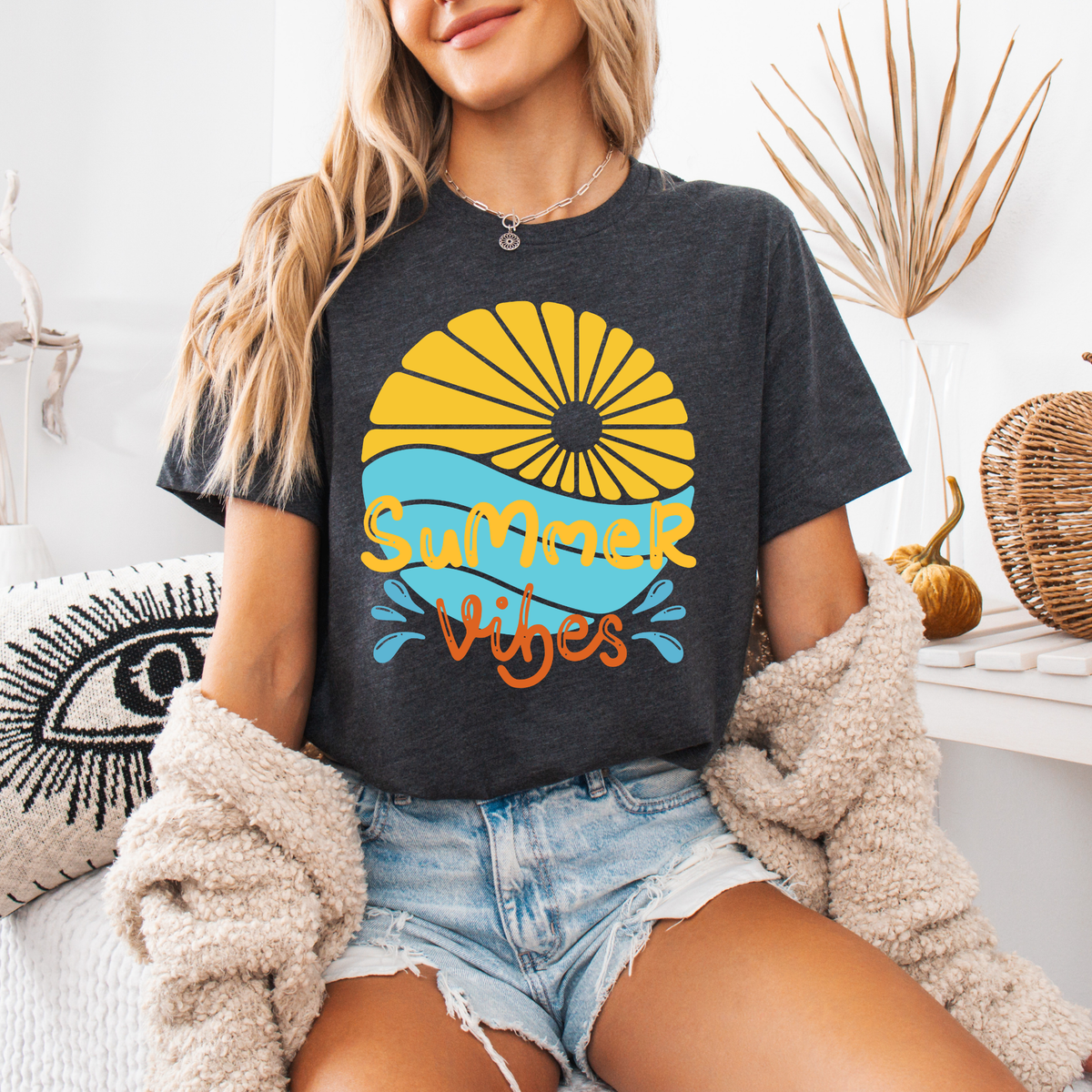 Summer Vibes Retro T-Shirt