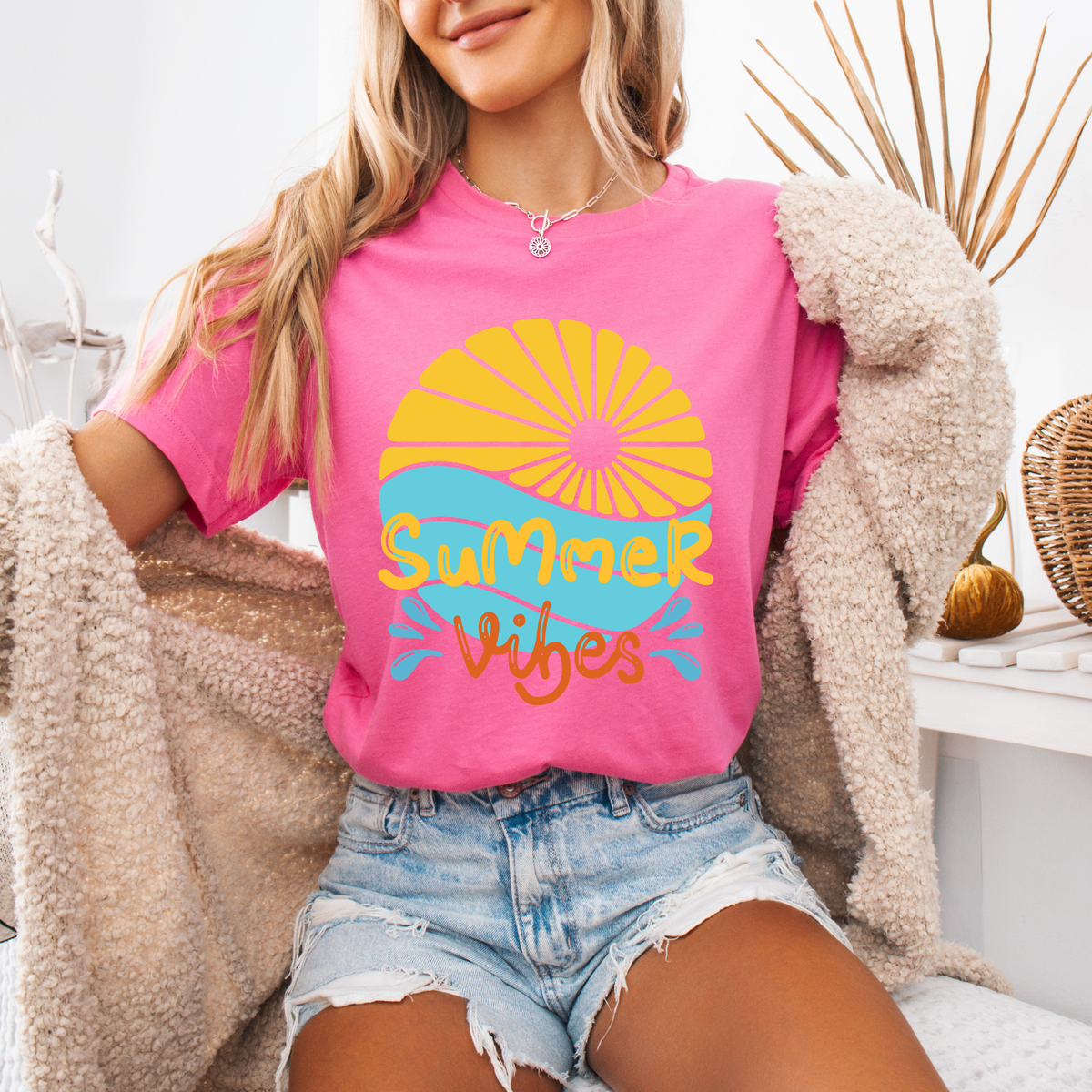Summer Vibes Retro T-Shirt