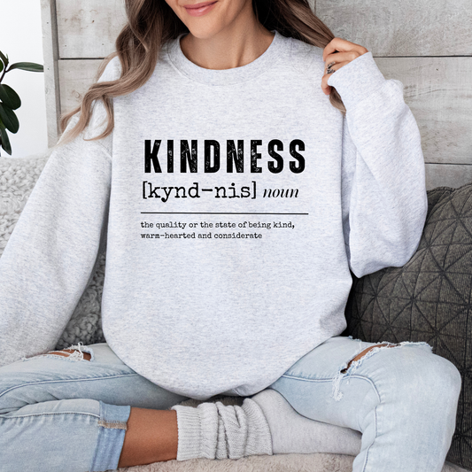 Kindness Definition Sweatshirt