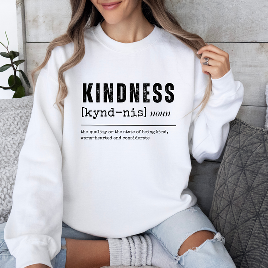 Kindness Definition Sweatshirt