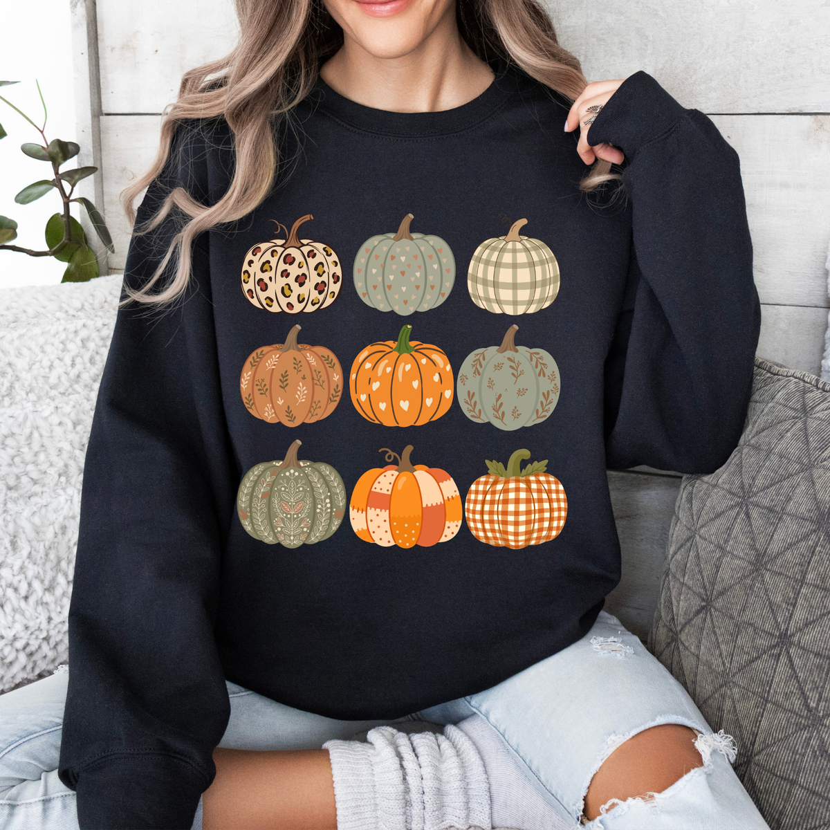 Pumpkin Patch Crewneck Sweatshirt