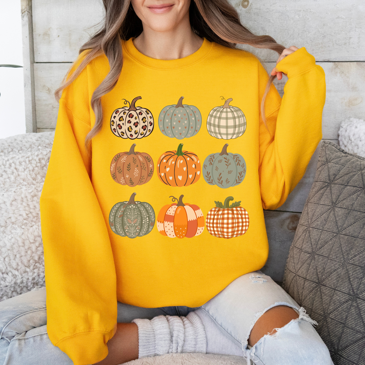 Pumpkin Patch Crewneck Sweatshirt