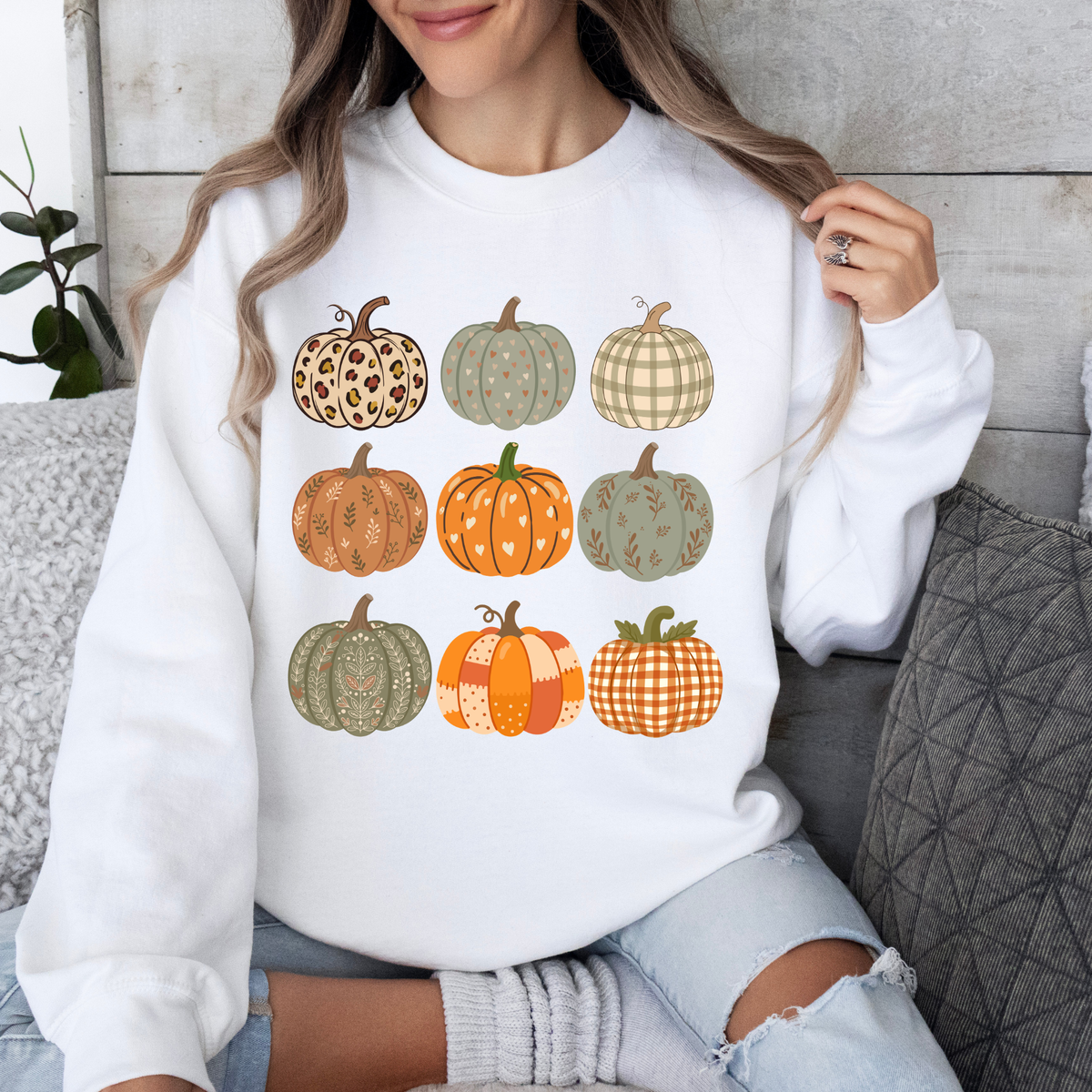 Pumpkin Patch Crewneck Sweatshirt