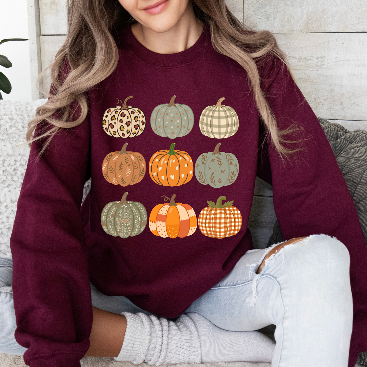 Pumpkin Patch Crewneck Sweatshirt