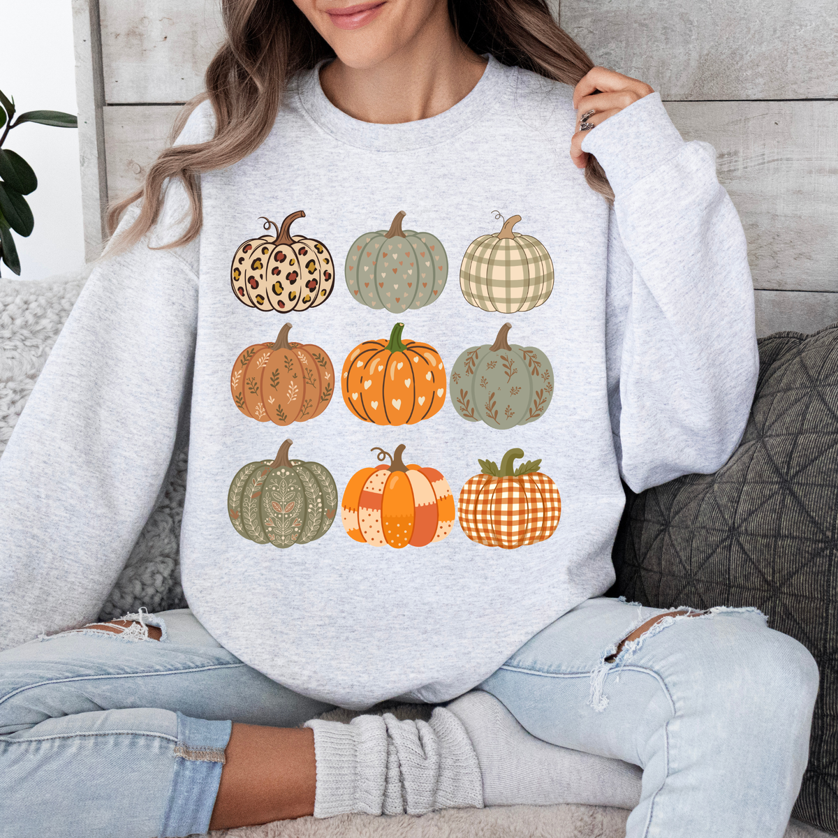Pumpkin Patch Crewneck Sweatshirt