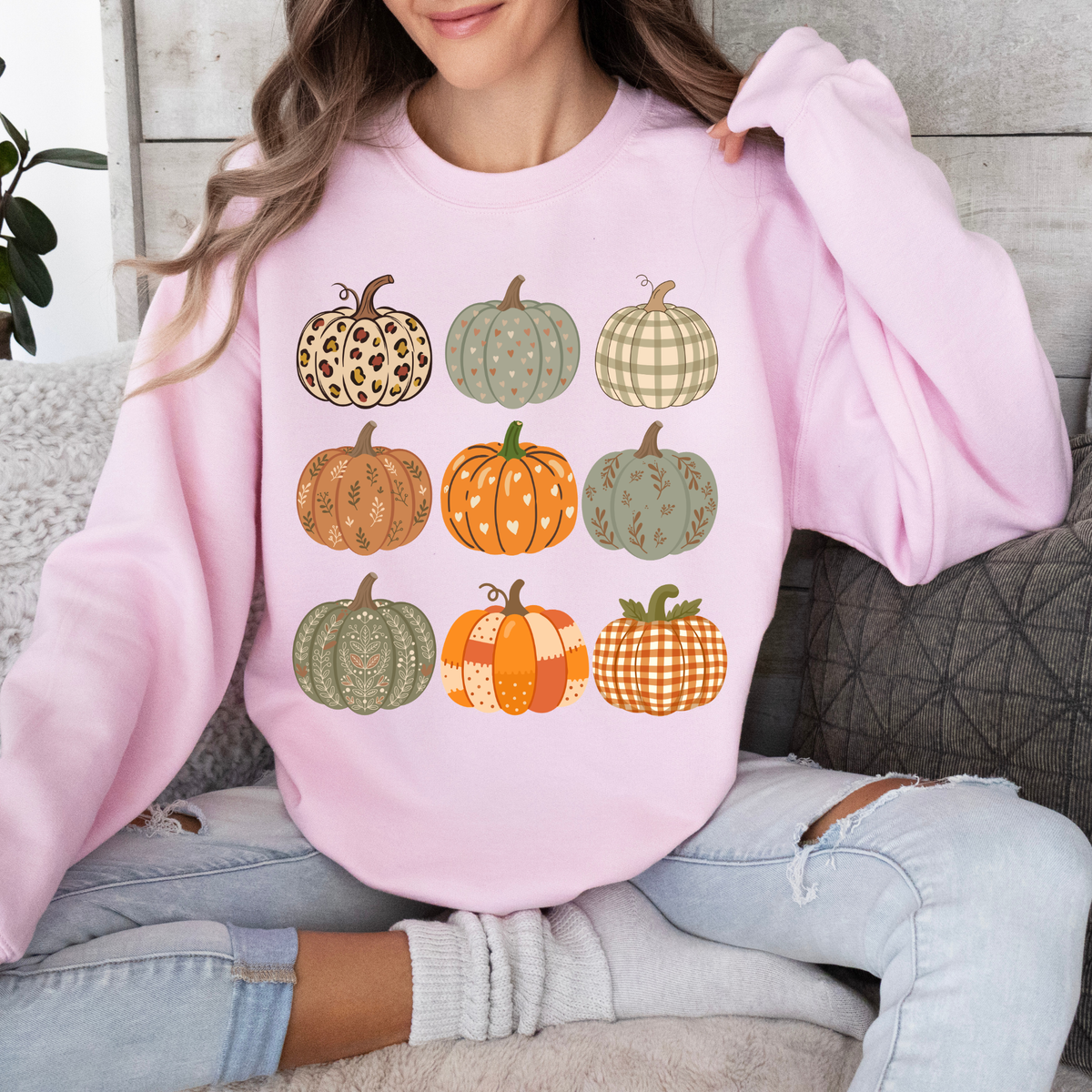 Pumpkin Patch Crewneck Sweatshirt