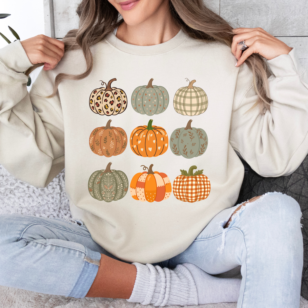 Pumpkin Patch Crewneck Sweatshirt