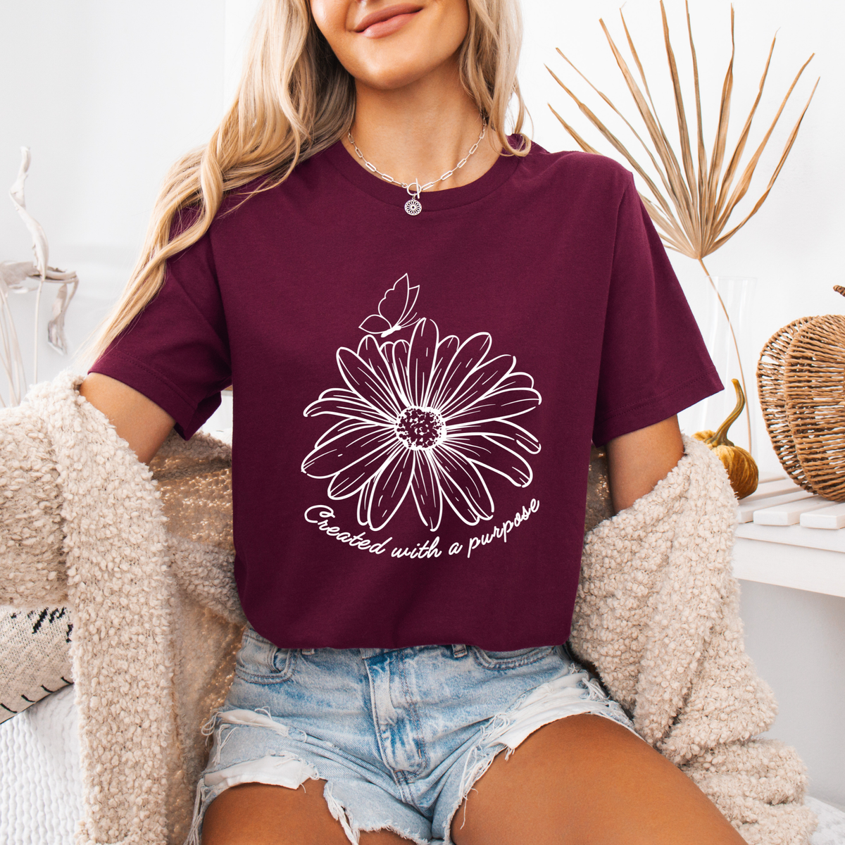 'Created with a Purpose' T-Shirt