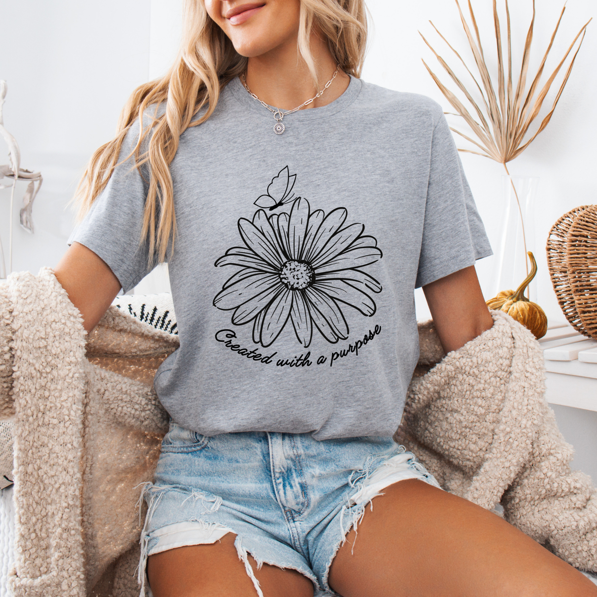 'Created with a Purpose' T-Shirt