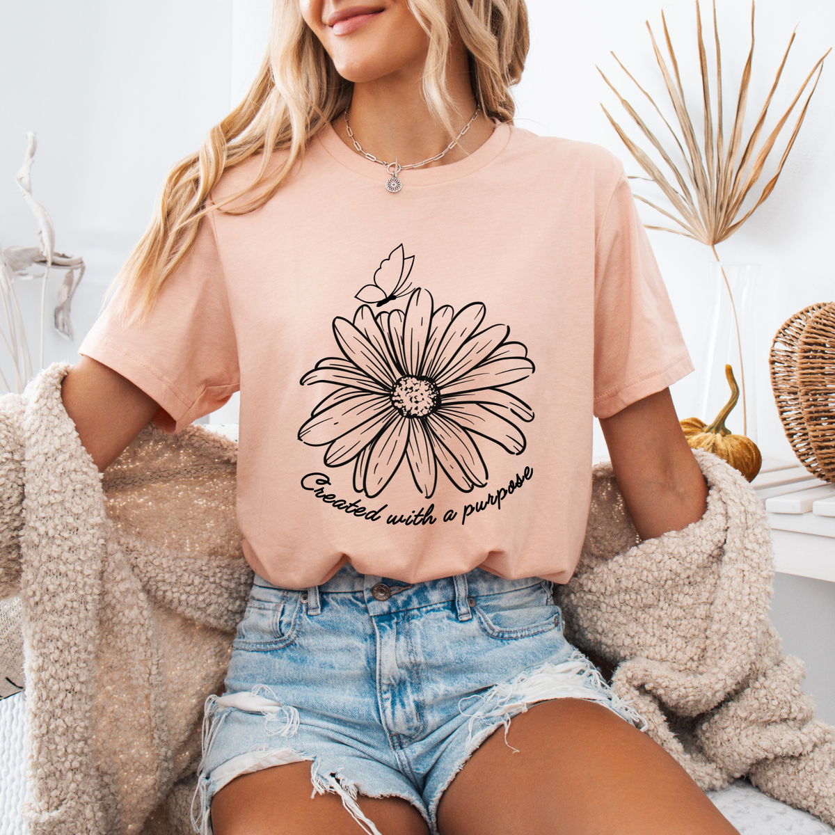 'Created with a Purpose' T-Shirt
