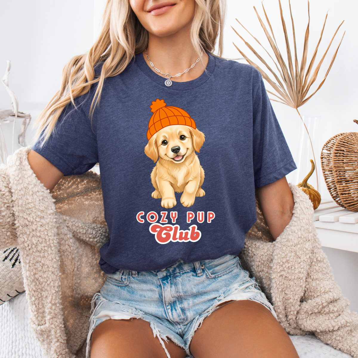 Cozy Pup Club Cute Puppy T-Shirt