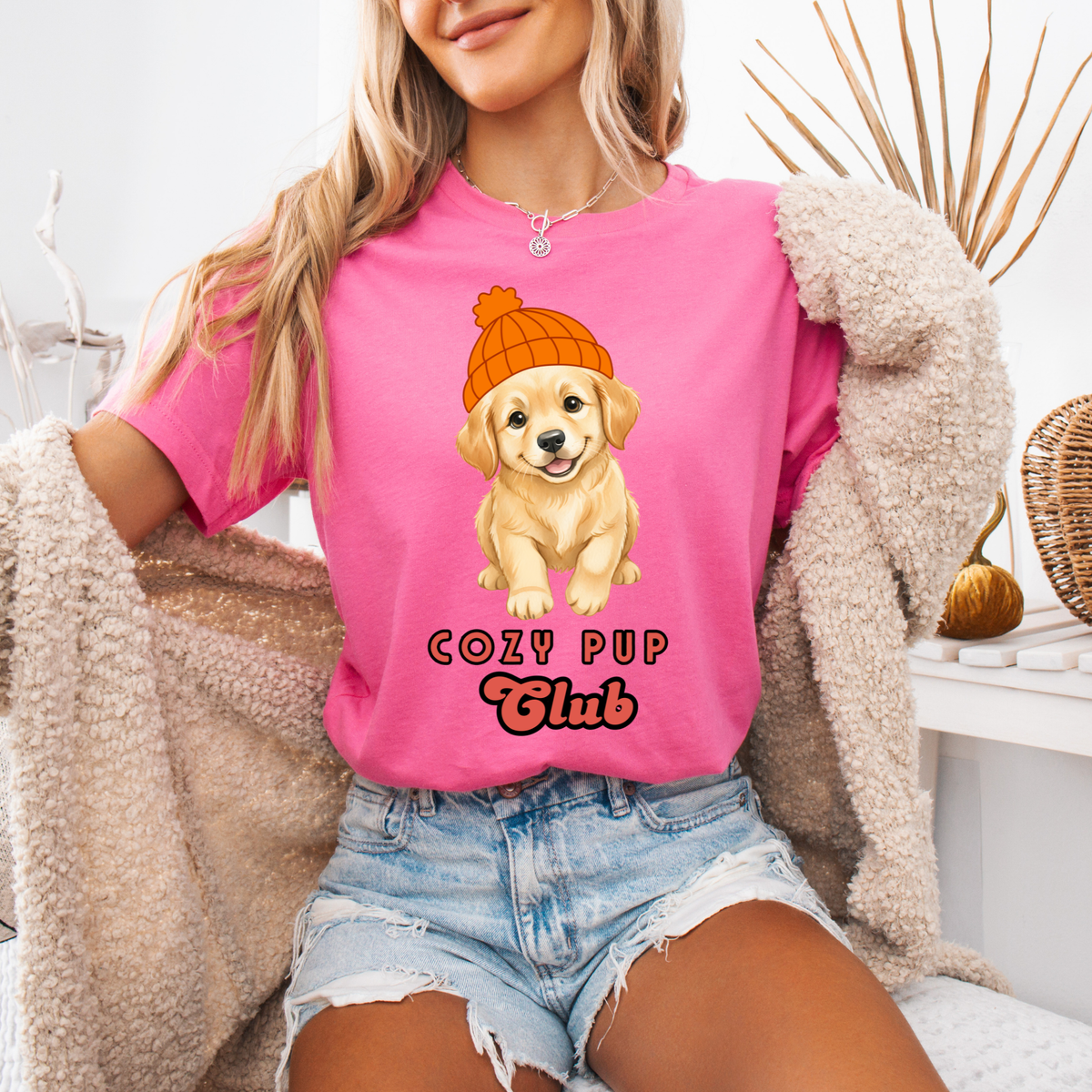 Cozy Pup Club Cute Puppy T-Shirt
