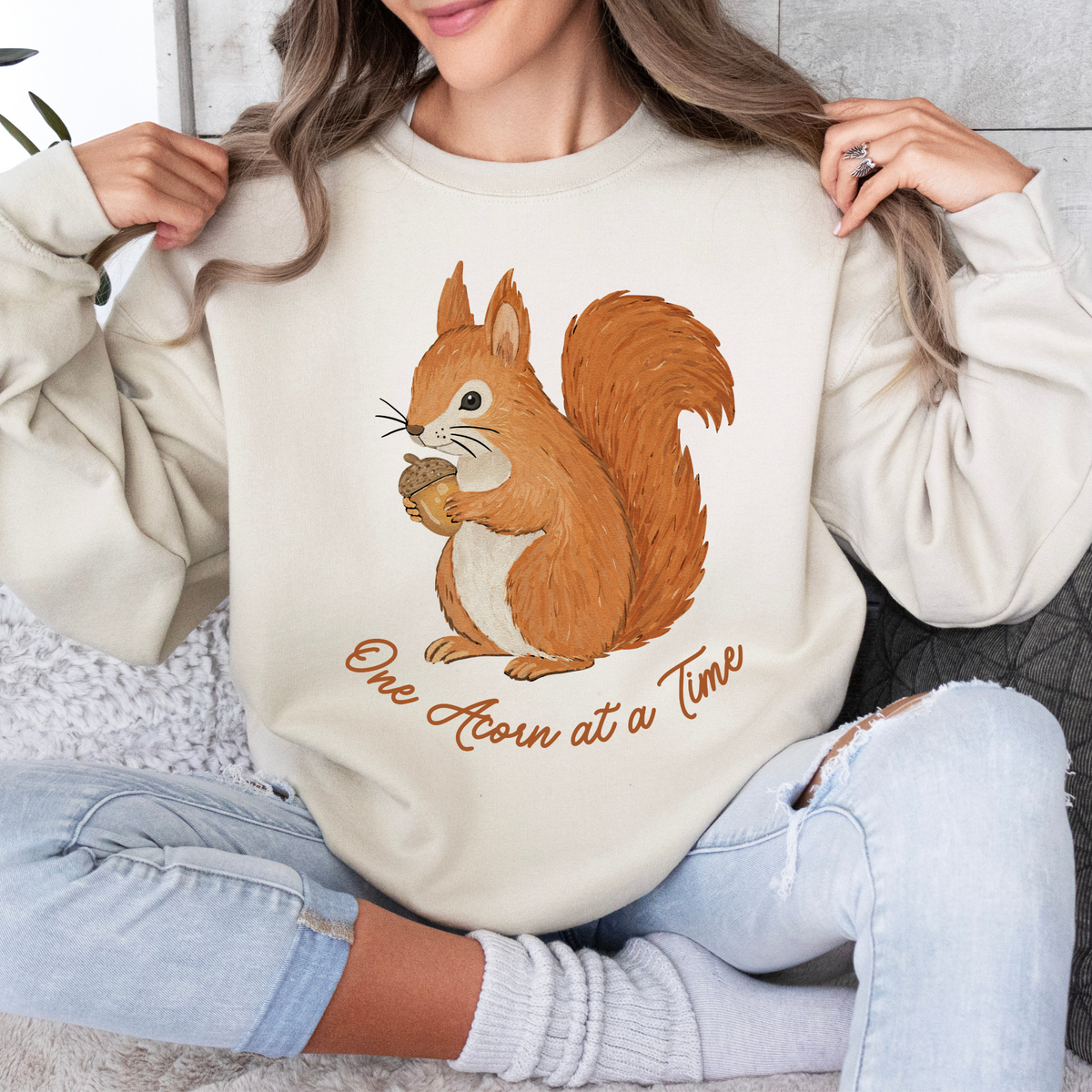 One Acorn at a Time Sweatshirt