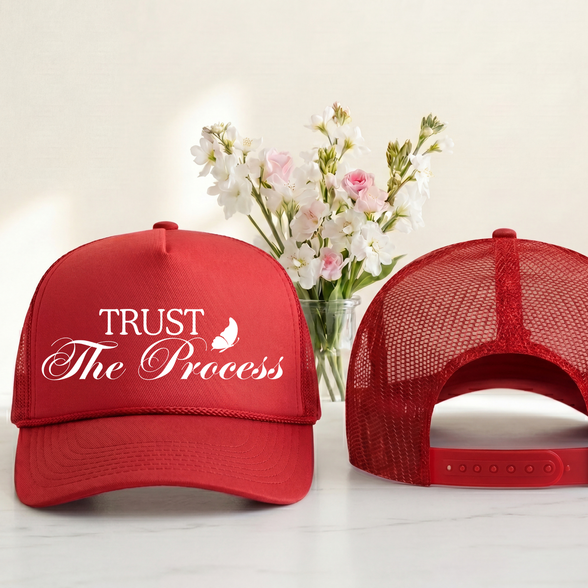 Trust The Process Trucker Hat