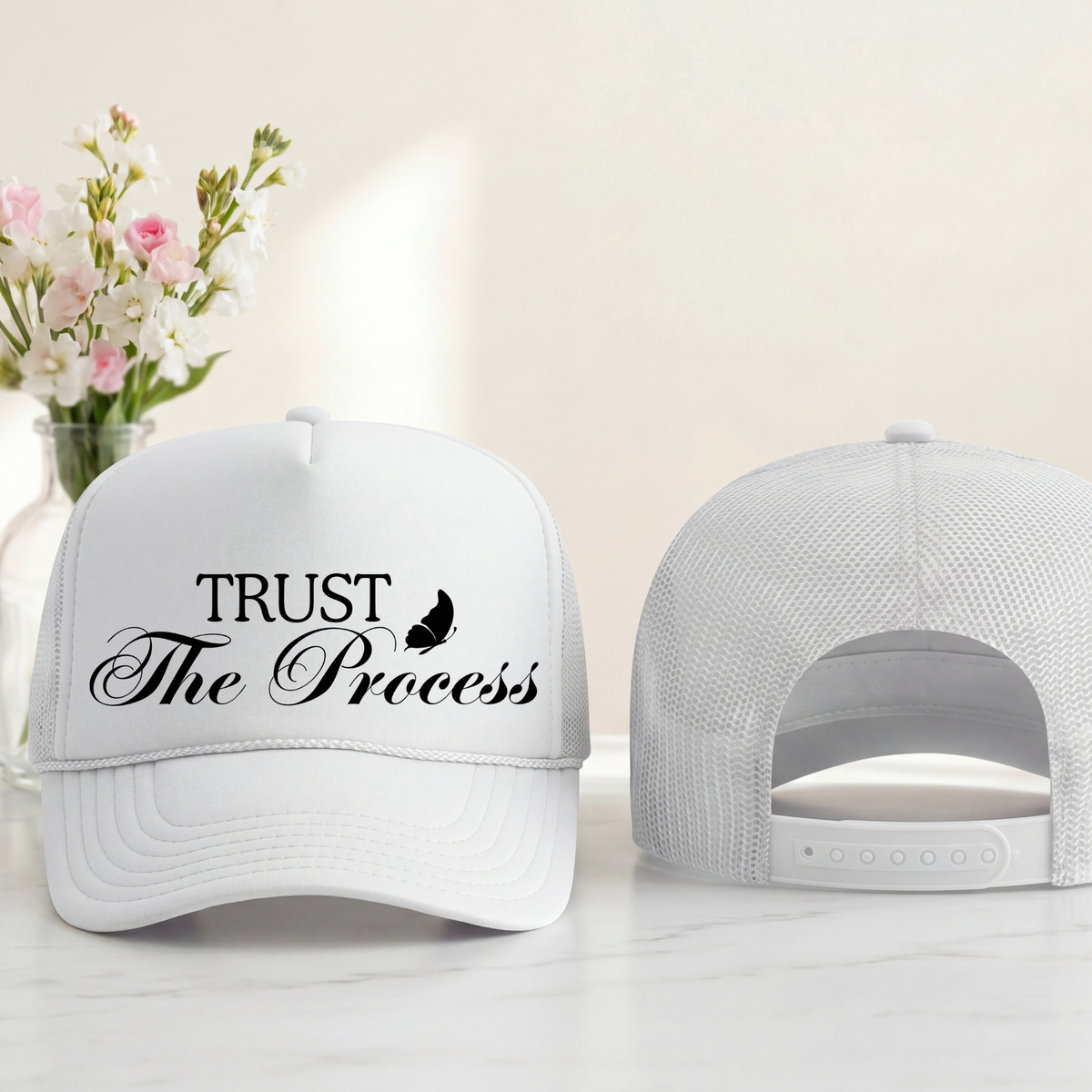 Trust The Process Trucker Hat