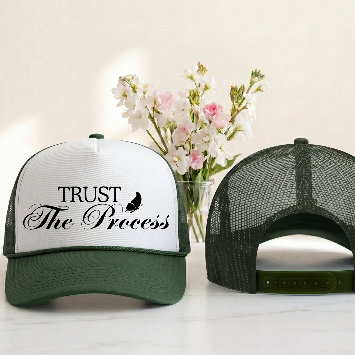 Trust The Process Trucker Hat