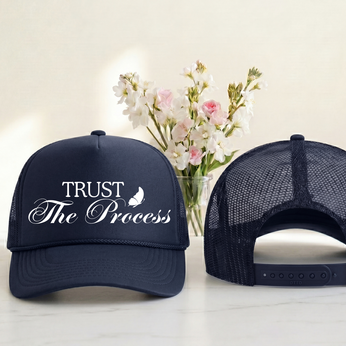 Trust The Process Trucker Hat