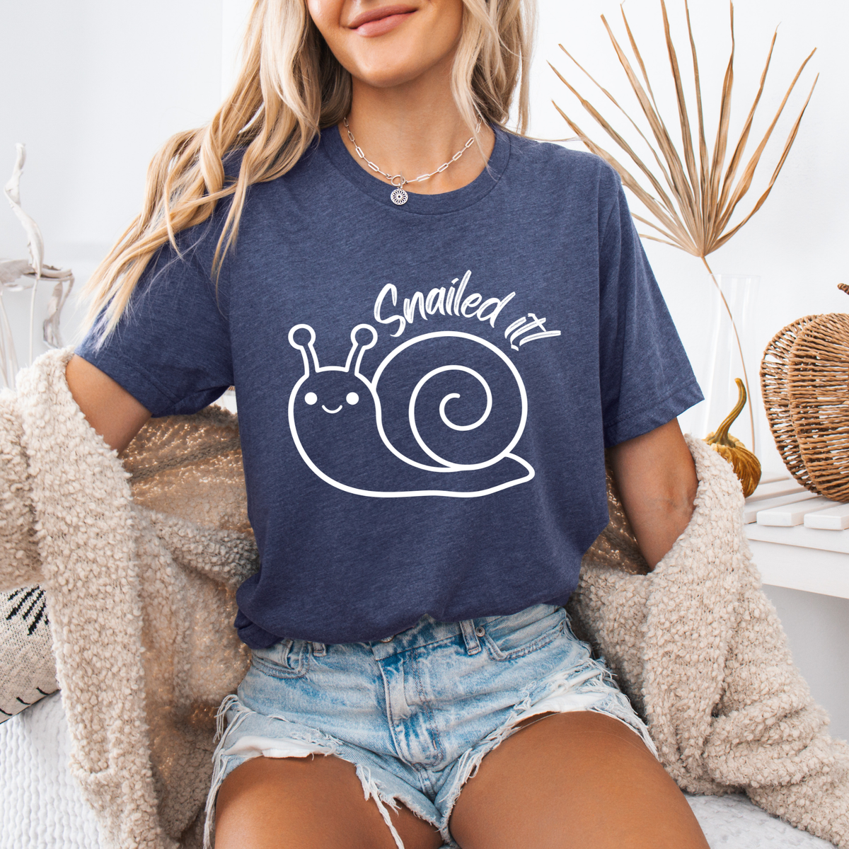 Snailed It Snail Cute T-Shirt